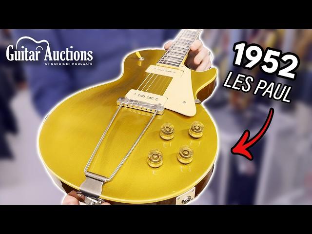 Behind the Scenes of a LUXURY Guitar Auction