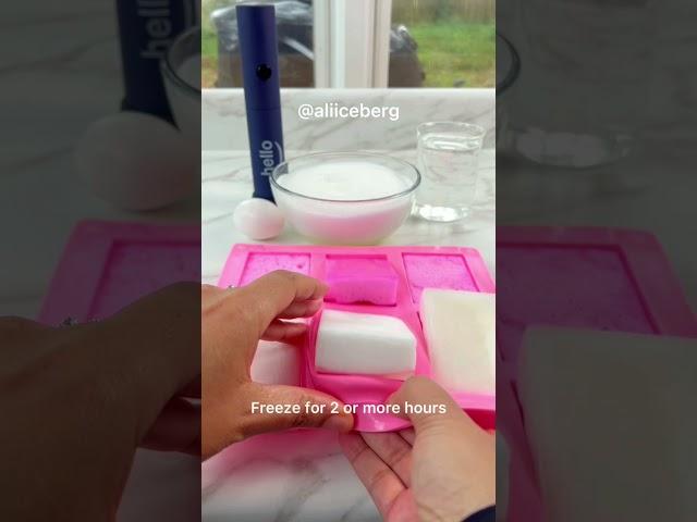 ASMR Foam Ice Tutorial.
