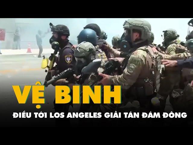 2.000 vệ binh được điều tới Los Angeles để giải tán đám đông, đã có đụng độ