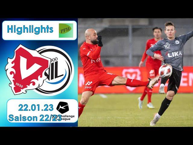 Highlights: FC Vaduz vs FC Wil (27.01.2023)