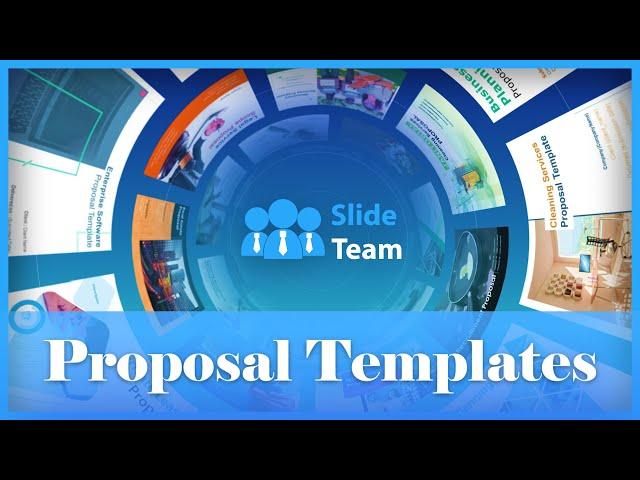 Professional Proposal Templates By SlideTeam - Create Perfect Proposals with Ease