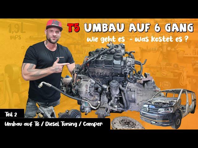 Der  Getriebe Umbau -  VW Bus T5 #2 René Bàuche