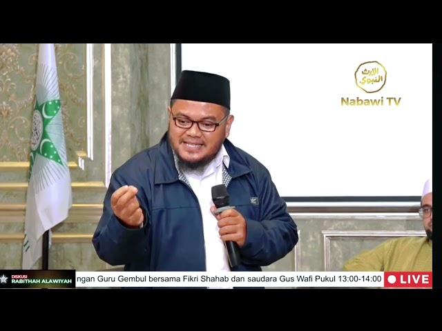 SERANGAN TERBUKA UNTUK DOKTRIN MENYIMPANG oknum HABIB DI RABITHAH ALAWIYAH (reupload, dr nabawi tv)