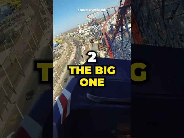 Top 10 BEST Rides at Blackpool Pleasure Beach (2023) | #blackpoolpleasurebeach #themepark #short