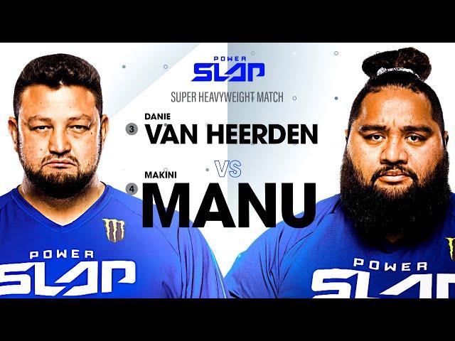 Van Heerden vs Manu | Power Slap 6 Full Match