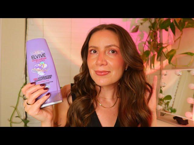 ASMR Hair Care Collection & Routine (Soft-Spoken) | Shampoo, Oils, Styling Products