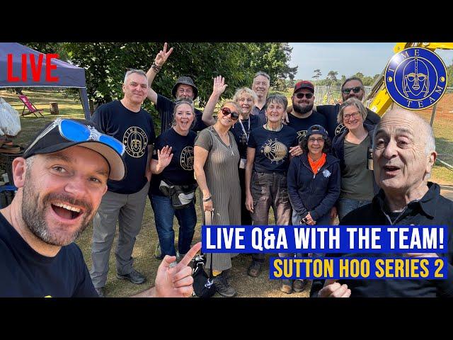 Sutton Hoo Live Q&A with the Team! | Time Team | 12th June 2025