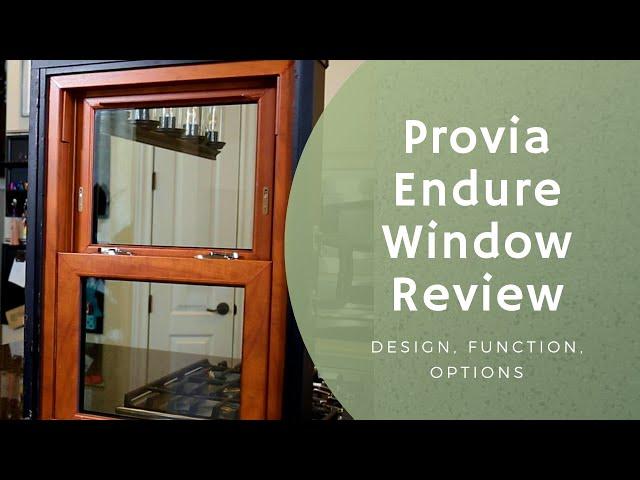 Provia Endure Window Review (Design, Function, Options)