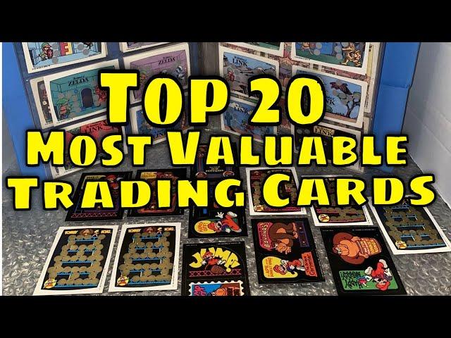 Top 20 Most Valuable Trading Cards