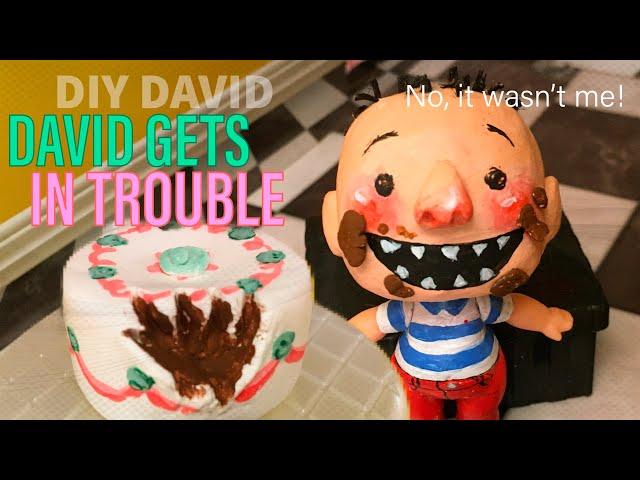 “David gets in trouble.” Read aloud with custom David LoL doll + behind the scenes!