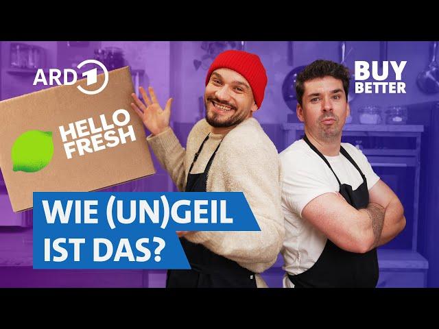 Wir checken 3 Kochboxen – HelloFresh, Dinnerly, Marley Spoon @BrotmitEi  | buy better SWR