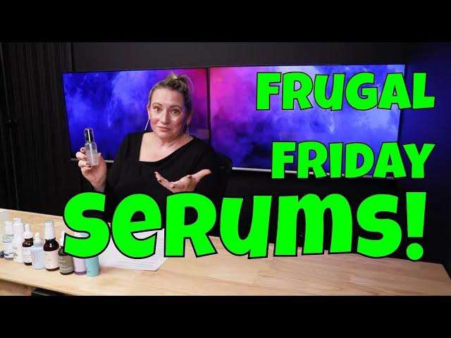 Affordable Facial Serums  Frugal Friday!  Favorite Fragrance Skincare Serums - Sensitive Friendly!