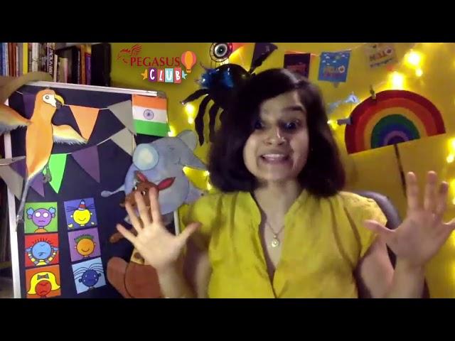 Pegasus Club Story Telling Session for Kids with Rohini Vij