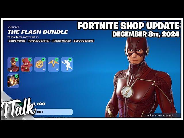 THE FLASH IS BACK! Fortnite Item Shop [December 8th, 2024] (Fortnite Chapter 6)