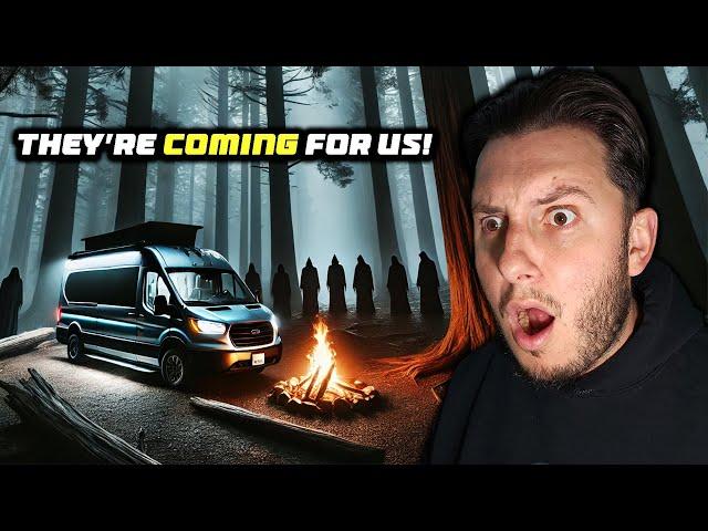 CAMPING TRIP TURNED DEADLY! MY SCARIEST NIGHT VAN CAMPING INSIDE HAUNTED FOREST!