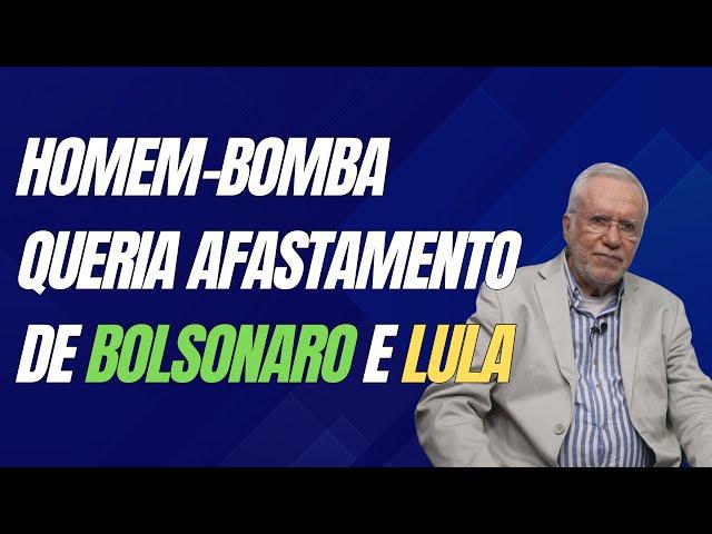 PF diz que o das bombas agiu sozinho. E Adélio? - Alexandre Garcia