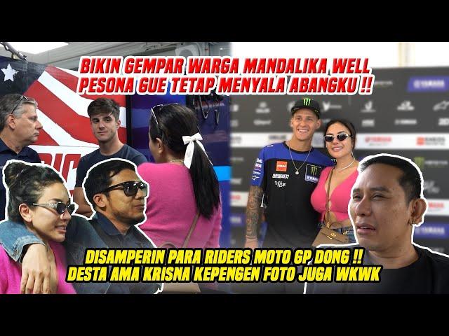 BIKIN HEBOH DI MANDALIKA, PESONA GUE GA KALAH AMA PARA RIDERS !! SIDAK MANDALIKA MOTO GP 2024 !!