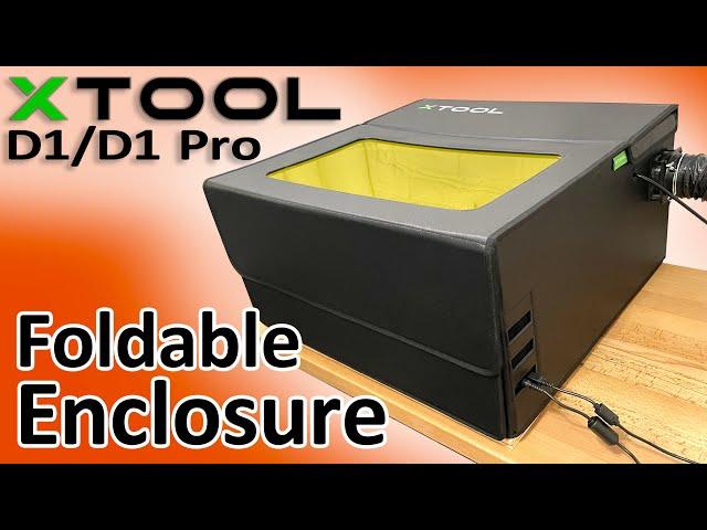 xTool D1/ D1 Pro Enclosure | Portable and Foldable | Fire Proof
