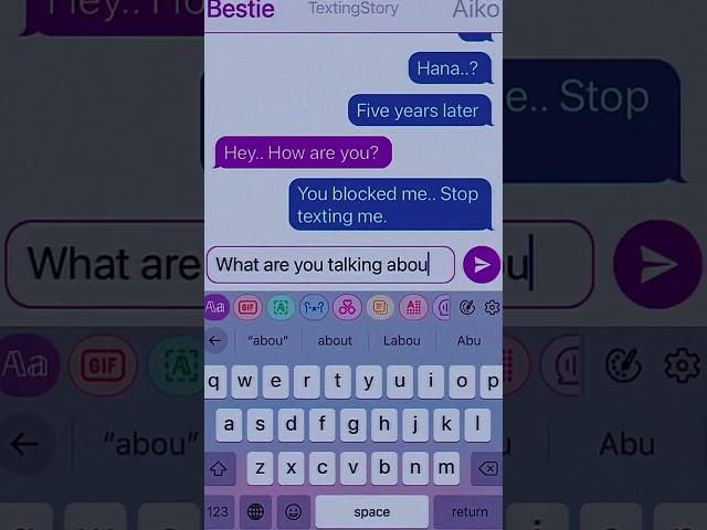 You backstabbed me...||texting story|| This makes me cry all the time 