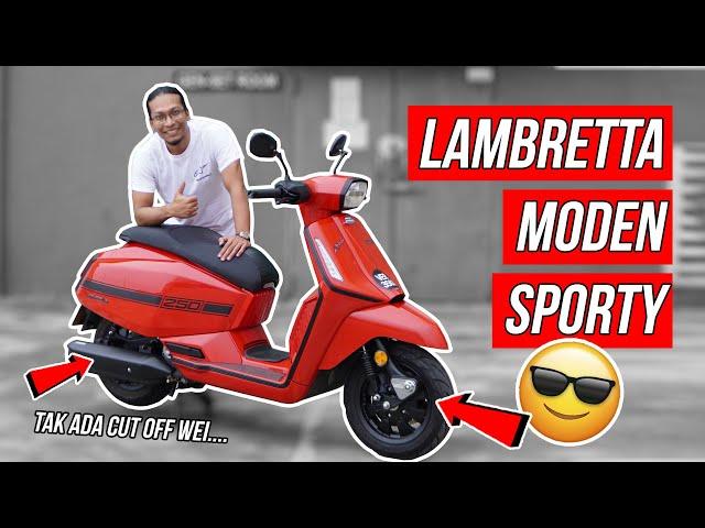 TOP SPEED STANDARD LEBIH 150KMJ | 2024 LAMBRETTA X250 | FIRST RIDE IMPRESSION