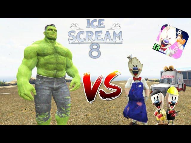 GTA 5 ROD VS HULK IN ICE SCREAM 9 ICE SCREAM 7 TRAILER