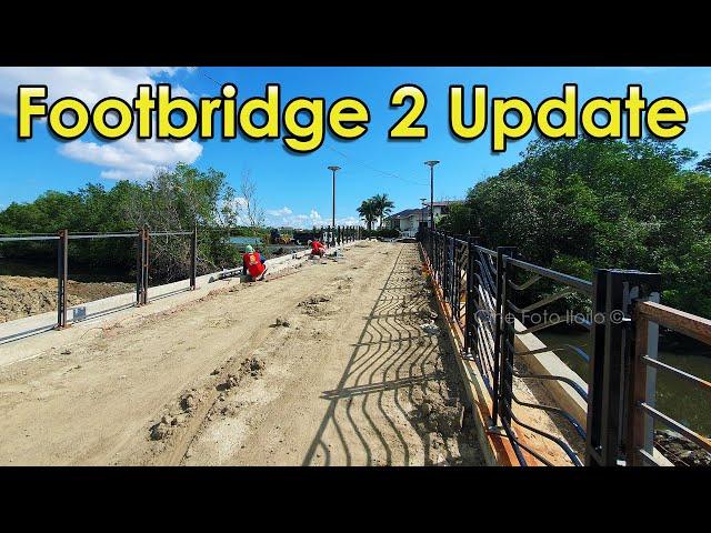 Iloilo City - Dungon Creek Esplanade - Footbridge 2 Update