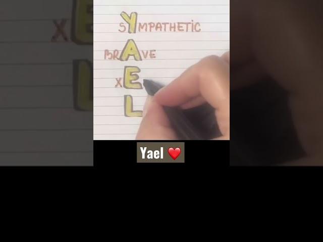 Meaning of the name YAEL #meaning #name #yael