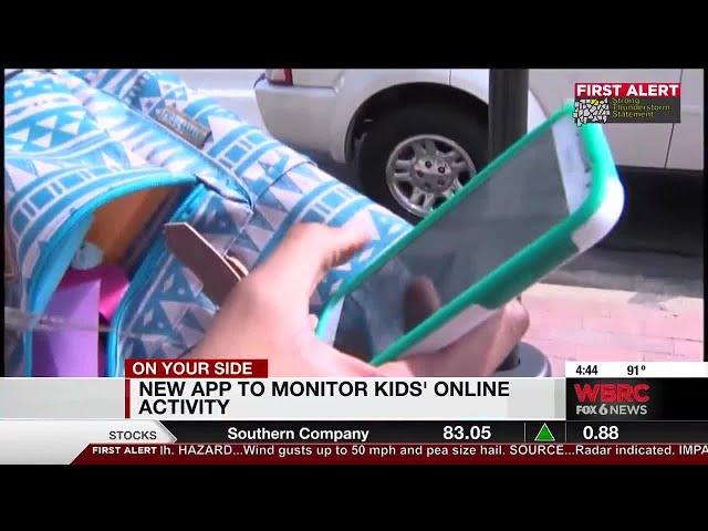 New app to monitor kids' online activity