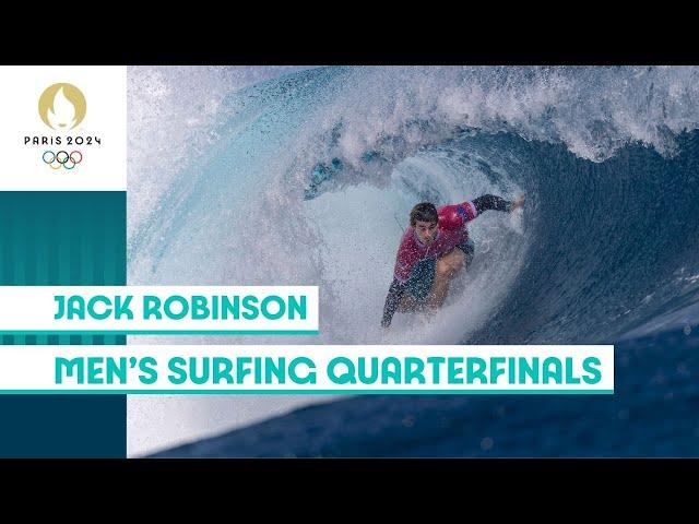 Robinson Edges Ewing  | Men's Surfing Quarterfinals | #Paris2024 Highlights