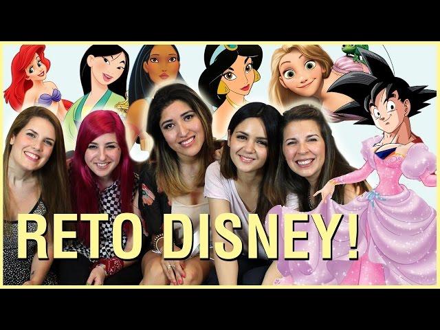 ES GOKU?!? RETO PRINCESAS DISNEY - Ceci Saia