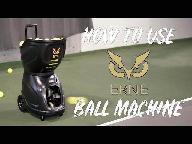 Checking Out & How To Use the Erne Ball Machine