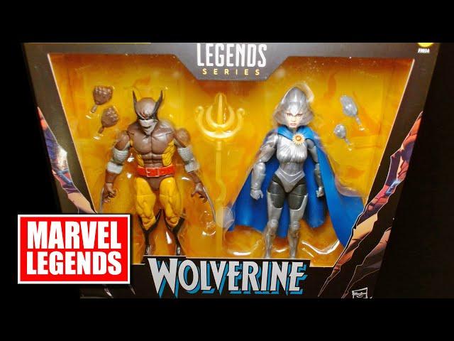 Marvel Legends X-Men Brood Wolverine & Lilandra Neramani Shi'ar Empress Majestrix Hasbro Review