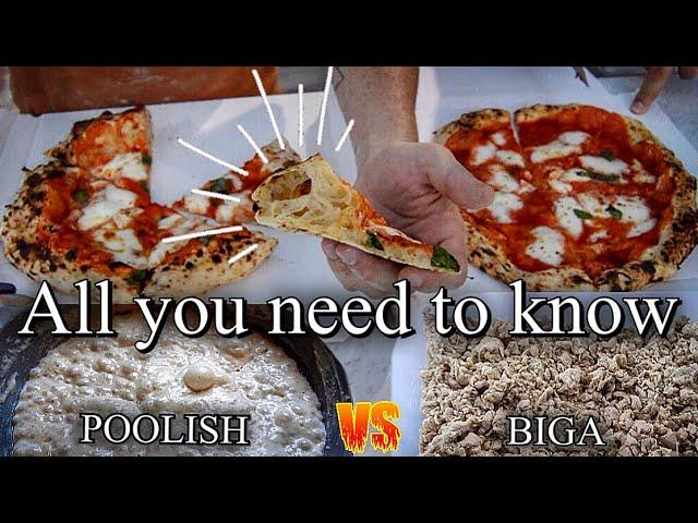 Everything you need to know 100% POOLISH vs BIGA ⎮Full Dough Recipes