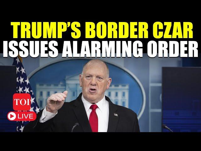 Tom Homan LIVE: ‘From Now On, Don’t Spare Even A Single…’: Trump’s ALARMING New Order To US Forces