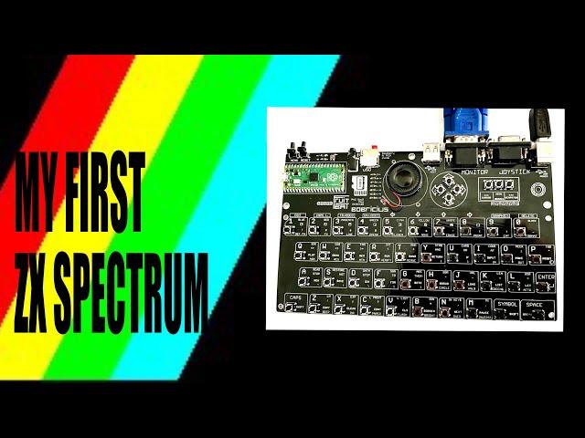 I build my first ZX Spectrum ever!