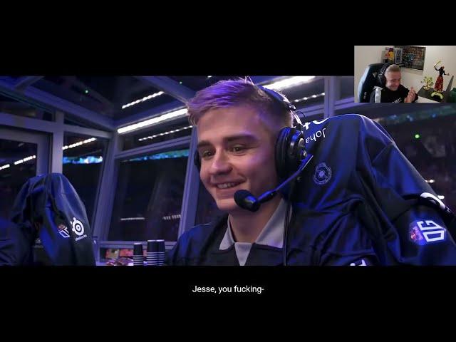 OG Notail reaction to True Sight TI9 vs Team Liquid Topson Gyro and Ana Io combo