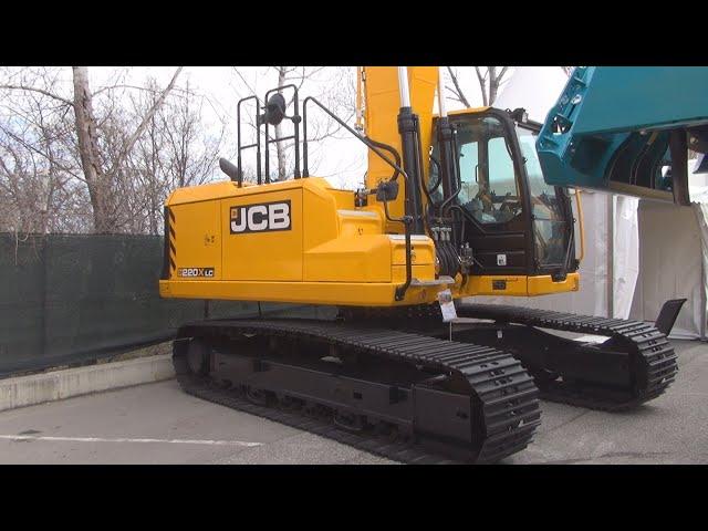 JCB 220X LC Tracked Excavator (2023) Exterior and Interior