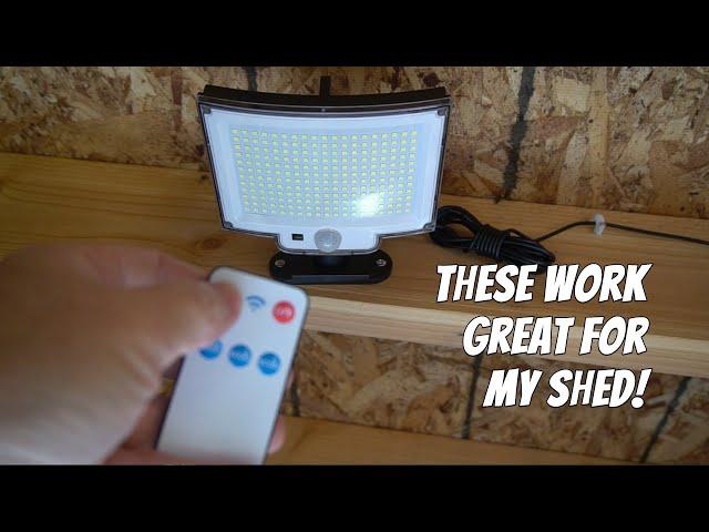 Solar Outdoor Lights Motion Sensor Review