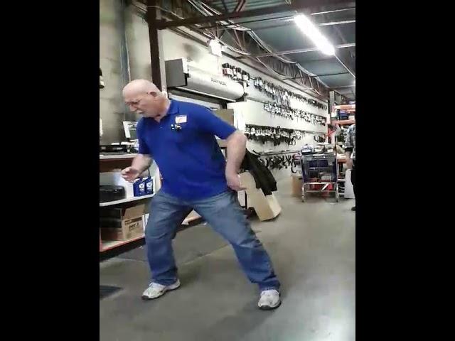 "Stayin' Alive" Dance Battle at Work