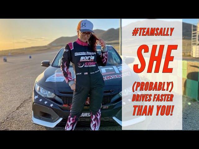 #TEAMSALLY Sally McNulty Civic Si Racer