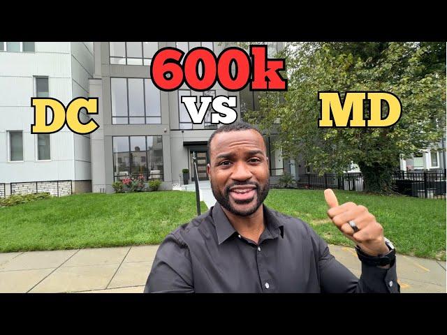 Washington DC Real Estate: $600k IN DC VS 600k IN Maryland