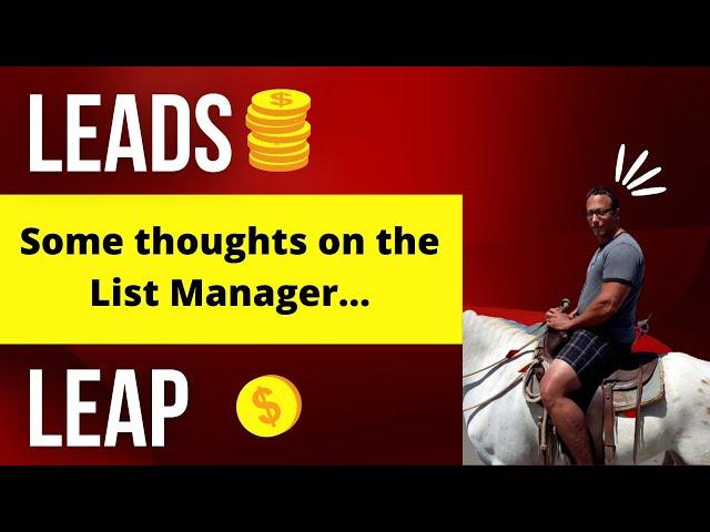 Leads Leap - List Manager