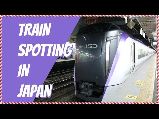 TRAINSPOTTING IN JAPAN | JR EAST AZUSA E353 SERIES | #CraftyMagicDecember