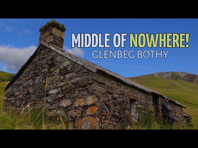 Scotland's Most Remote Bothy? Overnight in Glenbeg Bothy. 