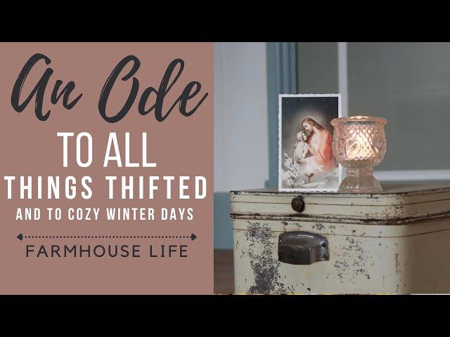 Lets Decorate for Winter Together & A Cozy Thrift Haul