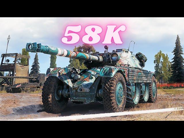 Panhard EBR 105  20K Spot Damage & EBR 105  19K & EBR 105  19K   World of Tanks Replays