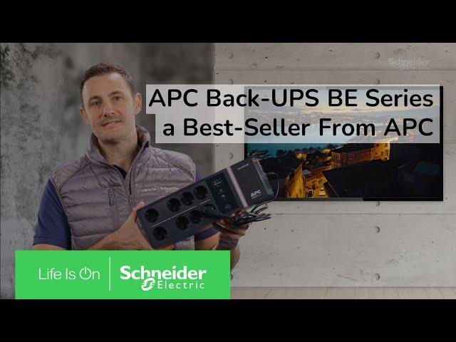 APC Back-UPS BE series - a best-seller from APC