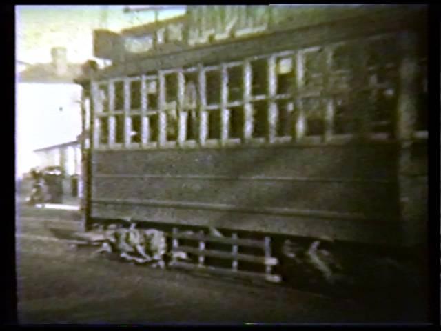 Trams in Auckland, New Zealand - 1949