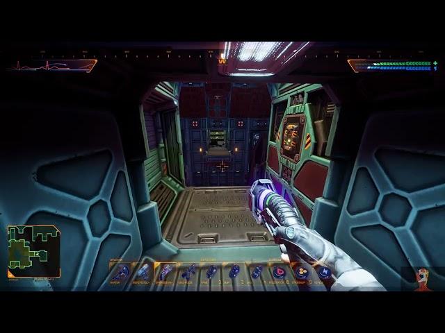 System Shock Remake - How To Cross The Bridge in Storage Room 4