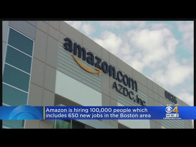 Amazon Hiring Spree: Company Looking To Add 650 Jobs In Boston Area